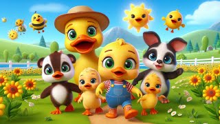 Itsy Bitsy Baby’s Fun Farm Adventure  Ducklings Zoobees amp Cocomelon SingAlong [upl. by Maison]