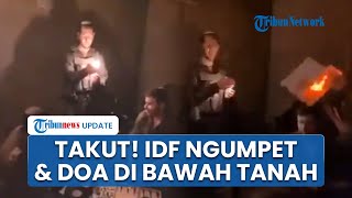 Tentara Israel Doa dalam Bunker Ketakutan saat Irak Luncurkan 15 Peledak ke Pangkalan Golan [upl. by Ysor841]