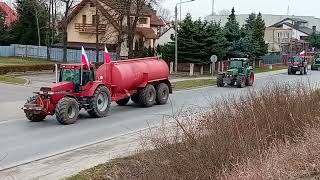 Protest Rolników Lubartów województwo Lubelskie 02032024r [upl. by Nnairret545]