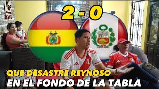 Bolivia vs Perú 20 reacción y goles eliminatorias sudamerica peru bolivia eliminatorias2026 [upl. by Masterson]