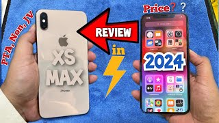 iPhone XS Max Review in 2024  PTA  Non PTA iPhone XS Max Price  iPhone XS Max in 2024  JV iPhone [upl. by Pals]