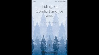 Tidings of Comfort and Joy SATB Choir  Arranged by Audrey Snyder [upl. by Annayar693]