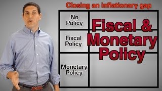 Fiscal amp Monetary Policy  Macro Topic 51 [upl. by Aicetel]