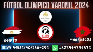 Egipto vs Marruecos 3er Lugar FÚTBOL OLÍMPICO 2024 Narración Radio [upl. by Mada303]