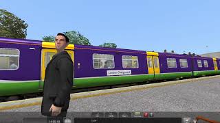 Train Simulator driving from Richmond to Stratford [upl. by Anir]