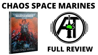 Codex Chaos Space Marines 10th Edition  Full Rules Review [upl. by Dobson]