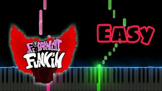 Expurgation  Friday Night Funkin Vs Tricky 20 mod Easy Piano Tutorial [upl. by Richards]