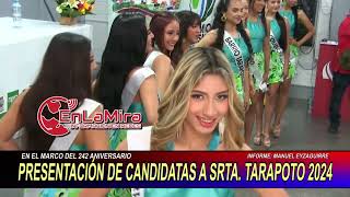 CANDIDATAS A SRTA TARAPOTO 2024 [upl. by Mcclenaghan]