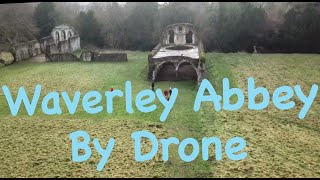 Waverley Abbey Drone flight [upl. by Thorsten394]