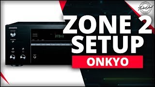 How to Add Zone 2 and Keep Atmos  Onkyo TXNR676 Zone 2 Dolby Atmos Setup [upl. by Ernst]