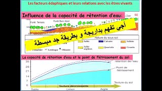 influence des facteurs édaphiques sur la répartition des végétaux le point flétrissementبالداريجة [upl. by Bowles]