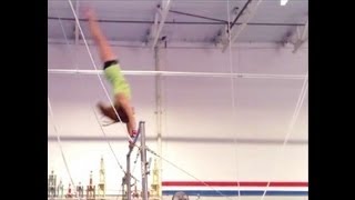 How To Do Giants On Bars With Coach Meggin Professional Gymnastics Coach [upl. by Nawed418]