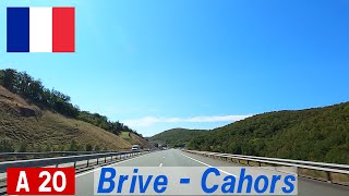 France A20 Brive  Cahors Dordogne [upl. by Oballa]