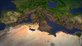 Isolation and partial desiccation of the Mediterranean  the onset of the Messinian Salinity Crisis [upl. by Jerrilee]