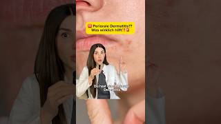 Periorale Dermatitis pod hautkrankheit skin skincare dermatologie ärztin doctor [upl. by Endor]