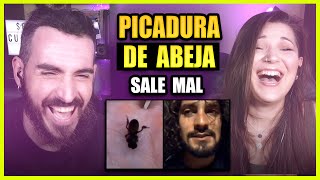 👉 REACCIÓN PICADURA DE ABEJA TERMINA MAL  Somos Curiosos [upl. by Guarino92]