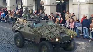 Desfile militar nas comemorações do 14 de Janeiro  Elvas 2018 2 [upl. by Myles212]