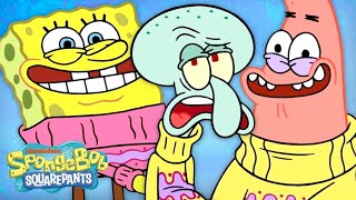 SpongeBobs Best Family Moments ❤️  50 Minute Compilation  SpongeBob [upl. by Hildie334]