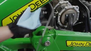 How To Change Your Engine Oil and Filter  John Deere Tips Notebook [upl. by Mathis]