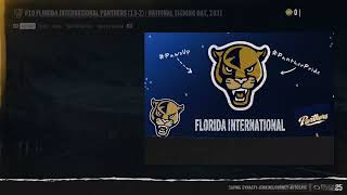 College Football 25 FIU Rebuild Episode 5 [upl. by Adlev]