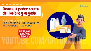 La Nutrición y el YODO  WEBINAR EN VIVO [upl. by Kerat]