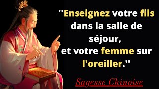 Proverbes et Dictons Chinois Sages qui Suscitent la Réflexion et lIntrospection [upl. by Ahsoet]