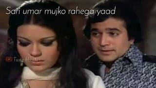 Ek Ajnabee Haseena Se Rajesh Khanna best HD whatsapp status [upl. by Blossom780]