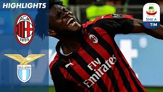 Milan 10 Lazio  Kessié’s late penalty enough for Milan to see off Lazio  Serie A [upl. by Otinauj]