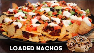 Loaded Nachos Recipe  best nachos recipe  Homemade Nachos  Mexican Food Recipes in Hindi Urdu [upl. by Nahor]