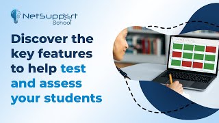 NetSupport School  Discover the key features to help test and assess your students [upl. by Gillead]