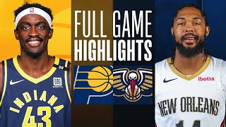 PACERS at PELICANS  FULL GAME HIGHLIGHTS  March 1 2024 [upl. by Latnahs760]