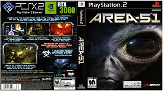 Area 51  PS2  PCSX2 Version 17x Max Settings 4k60fps [upl. by Schnell780]