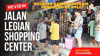 SITUASI TERKINI JALAN LEGIAN BALI Jalan utama para turis asing di Bali [upl. by Rubliw762]