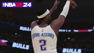 Spot On Accurate Shai GilgeousAlexander Jumpshot Fixes amp Accessory Fixes  NBA 2K24 [upl. by Batruk]