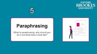 5 Harvard referencing Paraphrasing [upl. by Geminian]