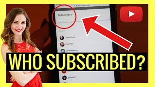 WHO SUBSCRIBED How to CHECK public SUBSCRIBER LIST on YOUTUBE Desktop amp Mobile 2021 WATCH THIS [upl. by Animlehliw]