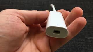 How to Use and Set Up Thunderbolt 3 USBC to Thunderbolt 2 Adapter [upl. by Lorilee]