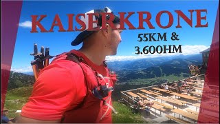 Kaiserkrone Ultralauf 55km amp 3600Hm  Wilder Kaiser  Finishline Emotions [upl. by Chris804]