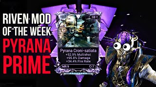 Riven of the Week  Pyrana Prime feat Harrow Prime  Warframe 2024 [upl. by Ambrosius]