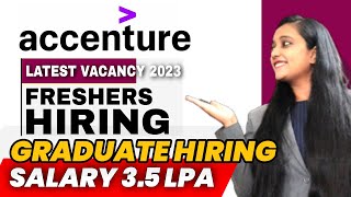 Accenture Recruitment Process 2023  Accenture Jobs For Freshers 2023  Any Graduate  Latest Jobs [upl. by Halilad]