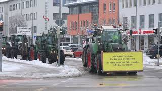 Bauernproteste in Kaufbeuren [upl. by Lori887]