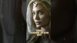 Who Else loved Angelina Jolie as Thena Goddess of War 🔥  Eternals Edit marvel shorts edit [upl. by Weyermann]