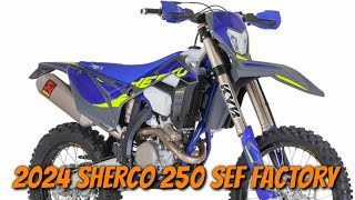 2024 Sherco 250 SEF Factory New Feature [upl. by Whitehurst]