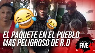 HICIMOS LA BROMAS DEL PAQUETE EN EL PUEBLO MAS PELIGROS DE RD MIRA EL FINAL 🔥 [upl. by Aikas]