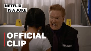 Conan O’Brien Explains Death To A Kid  Murderville Season 1 [upl. by Fancy289]