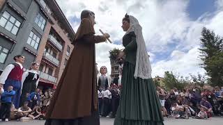 Els Tres Tombs  Gegants de l’ACF a Lazkao 2023 [upl. by Hurst865]