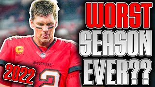 Ranking All 22 of Tom Brady’s NFL Seasons from WORST to FIRST [upl. by Aelak]