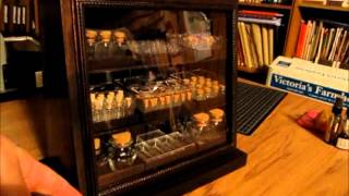 Apothecary Display Cabinet  Tutorial Part 7final [upl. by Eremehc350]