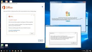 How to Fix All MS Office Installation Errors MS Office 20032016 In Windows 1087XP [upl. by Cissej]