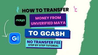 How to transfer money from unverified basic MayaPaymaya account to Gcash with NO transaction Fee [upl. by Mastrianni95]